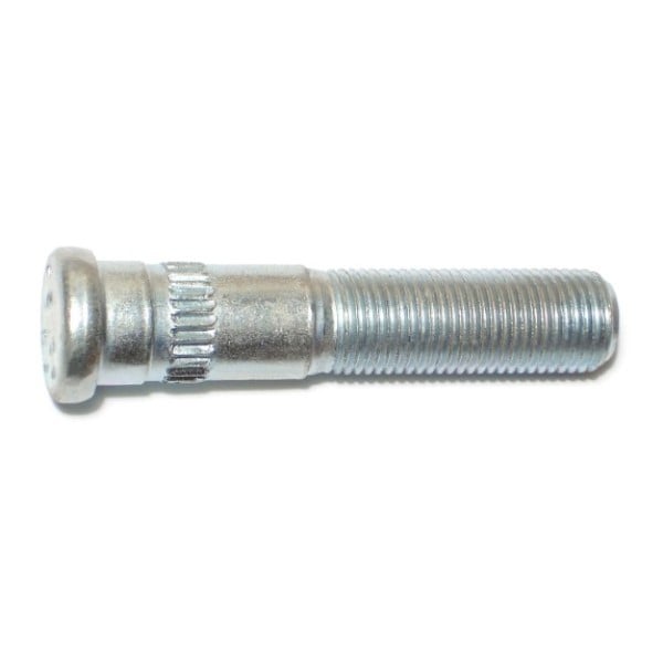 Midwest Fastener 9/16"-18 x 2-25/32" Zinc Plated Steel Fine Thread Automotive Wheel Studs 6PK 75423 - main
